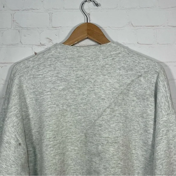 Vintage Georgetown University Hoyas Sweatshirt Men’s Size XL Gray 90s Flaws - Picture 9 of 12